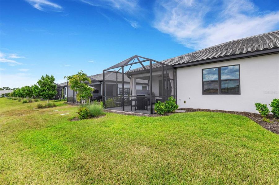 Exterior details and patio area of a home in , Nokomis (Image 34).