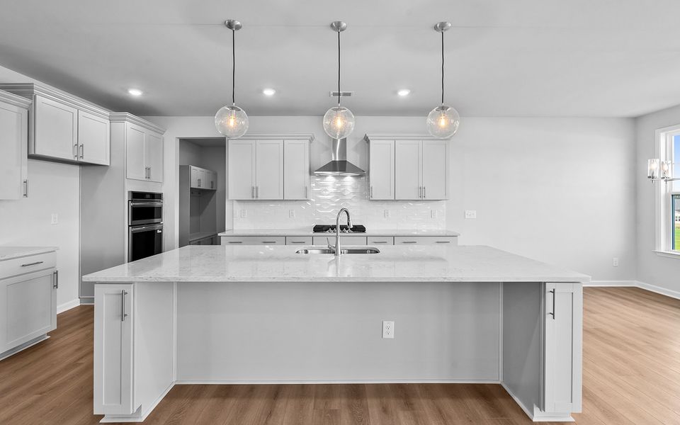 Furnished interior view inside a new home in Fieldstone, Lexington (Image 12).