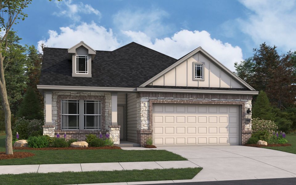 Rendering of floor plan. Colors and features may differ from shown representation.