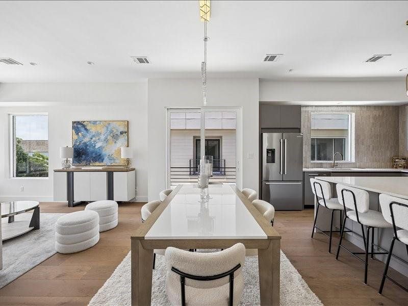 Furnished interior view inside a new home in , Houston (Image 17).