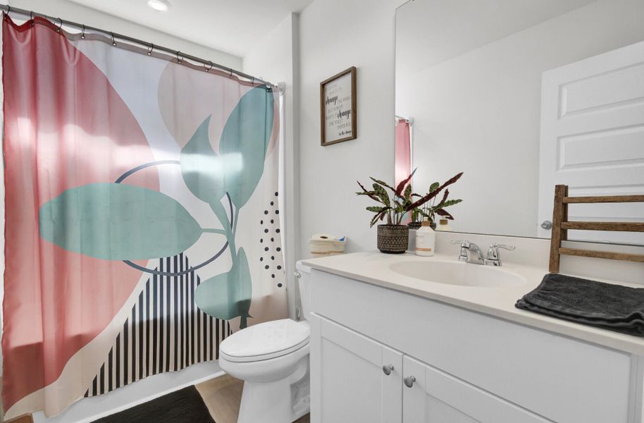 Furnished interior view inside a new home in , Summerville (Image 33).