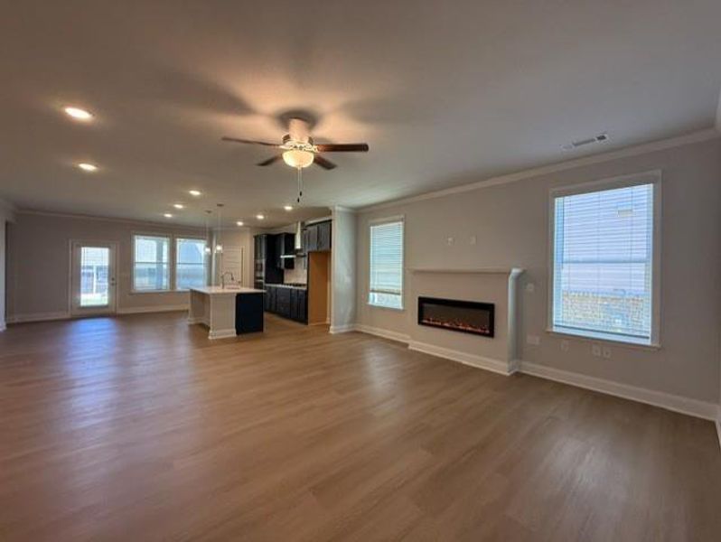 Spacious, unfurnished interior of a new home in Cooper's Walk, Loganville (Image 19). Spacious, unfurnished interior of a new home in Cooper's Walk, Loganville (Image 19).