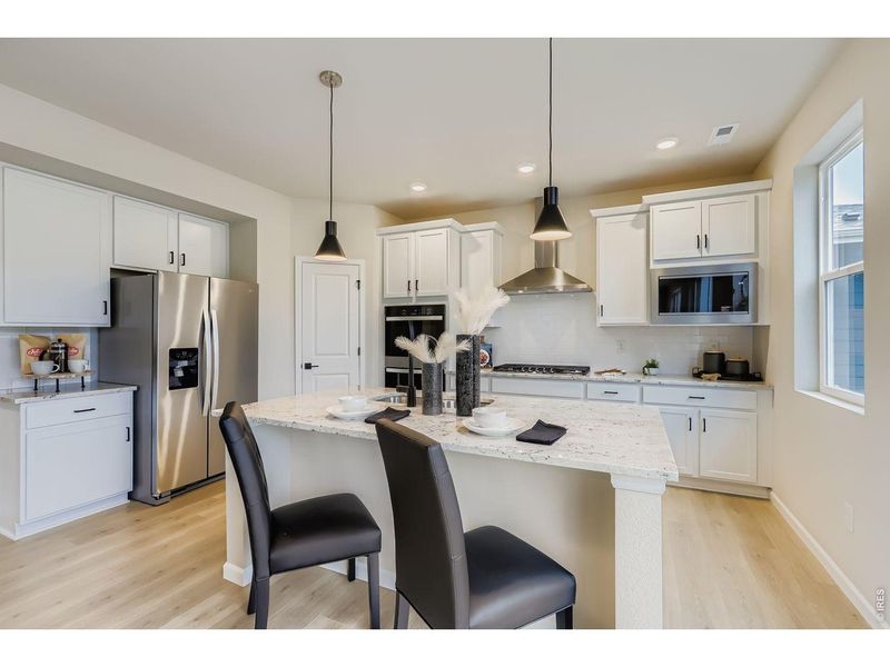 Furnished interior view inside a new home in Hidden Creek, Frederick (Image 9).