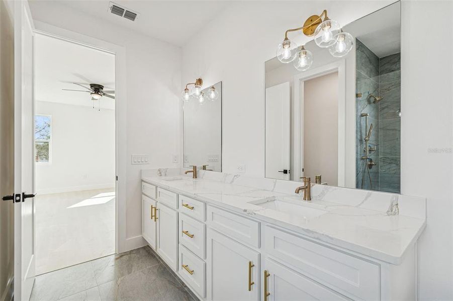 Furnished interior view inside a new home in , Tampa (Image 19).