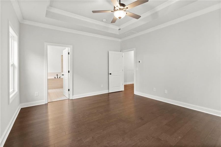 Spacious, unfurnished interior of a new home in Palisades Single Family, Cumming (Image 15).