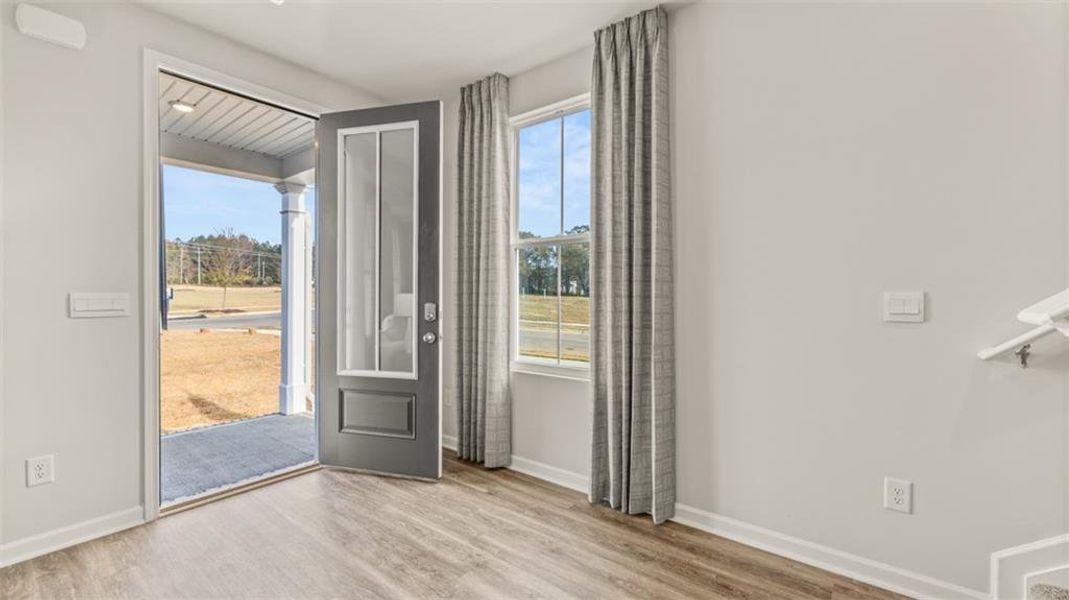 Spacious, unfurnished interior of a new home in Brookland Commons, Monroe (Image 22).