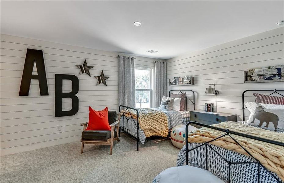 Furnished interior view inside a new home in Rose Creek, Cumming (Image 37).