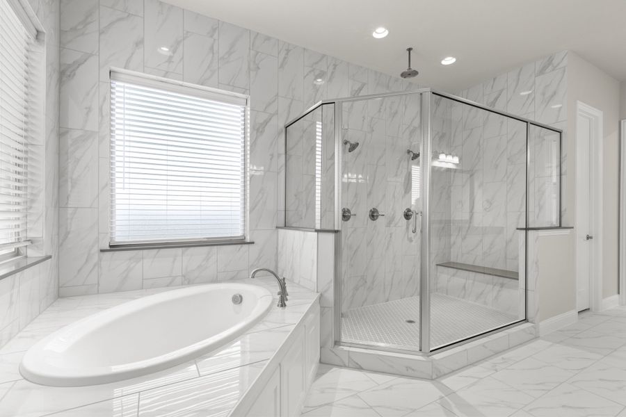 Representative furnished interior of a home built from the Carlow by Windsor Homes in Ridge Pointe Estates, McLendon-Chisholm (Image 13).