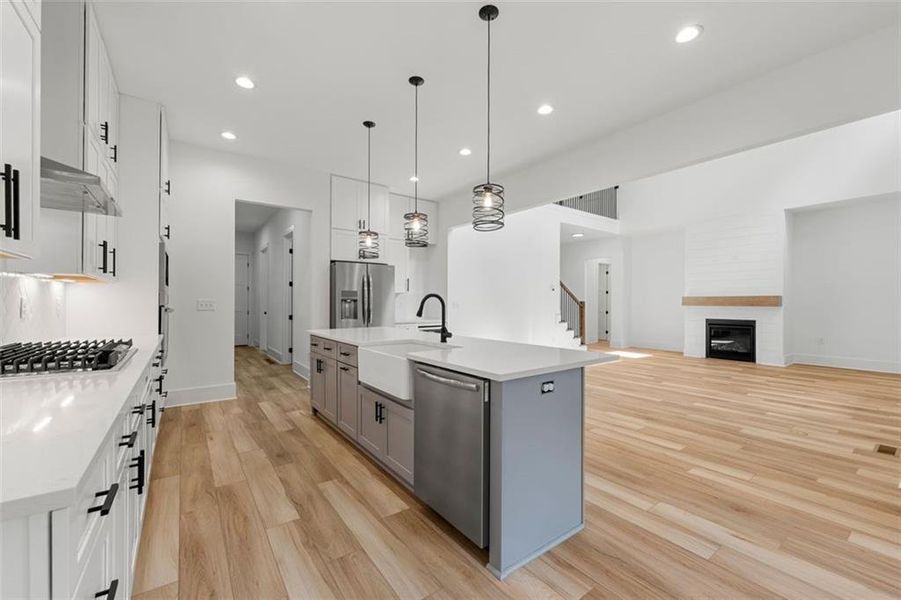 Furnished interior view inside a new home in , Jefferson (Image 12).