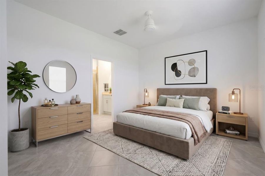 Furnished interior view inside a new home in , Naples (Image 7). Furnished interior view inside a new home in , Naples (Image 7).
