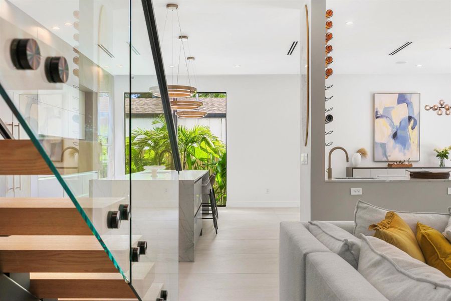 Furnished interior view inside a new home in , Fort Lauderdale (Image 16).