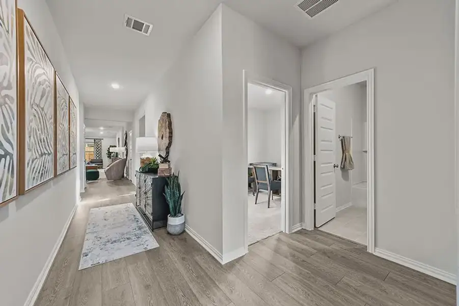 Representative furnished interior of a home built from the Barrington by Cambridge Homes in Rolling Ridge, Van Alstyne (Image 8).