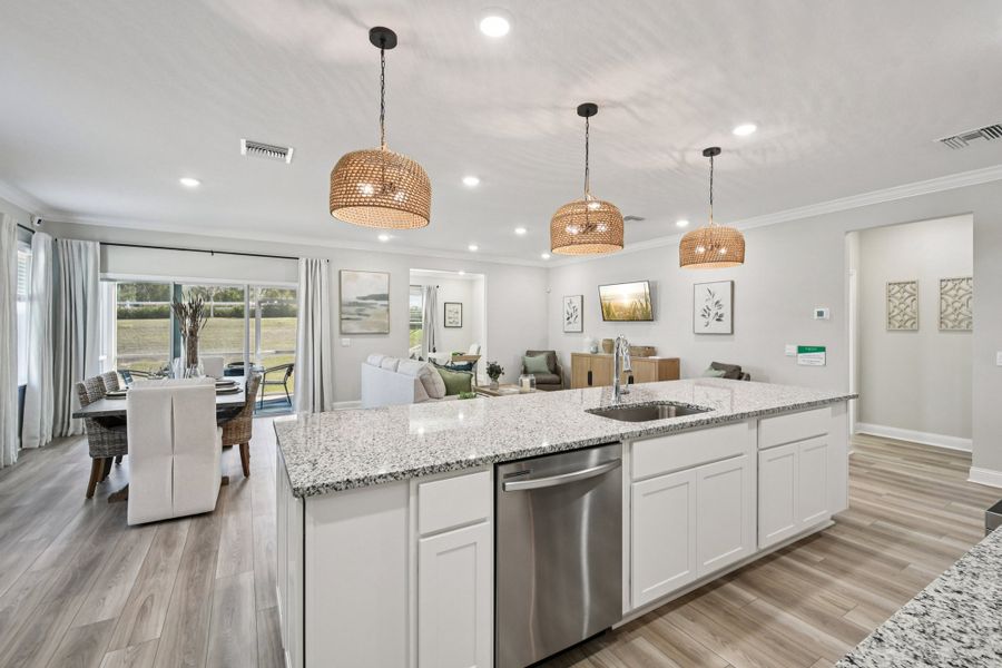 Furnished interior view inside a new home in Palm Coast, Palm Coast (Image 13).