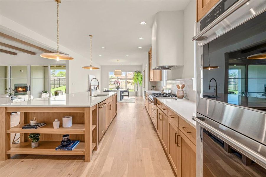 Furnished interior view inside a new home in , Fort Worth (Image 9).