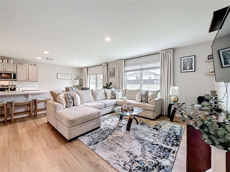 Furnished interior view inside a new home in Edgemont at Serenoa, Clermont (Image 33).