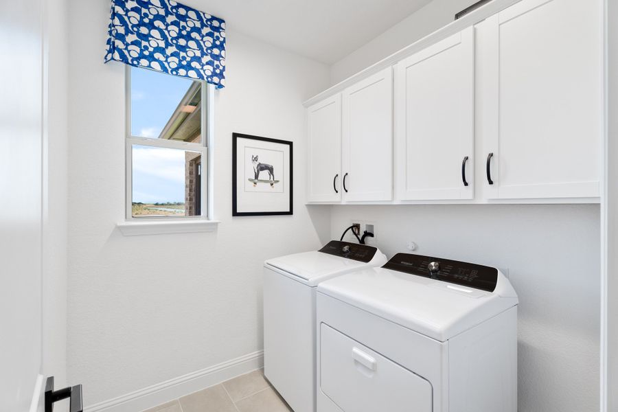 Representative furnished interior of a home built from the Summerfield by Beazer Homes in Goodland: Overlook 60', Midlothian (Image 13). Representative furnished interior of a home built from the Summerfield by Beazer Homes in Goodland: Overlook 60', Midlothian (Image 13).
