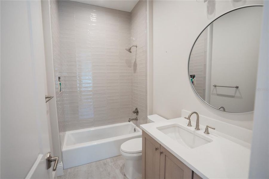 Furnished interior view inside a new home in , Tampa (Image 19).