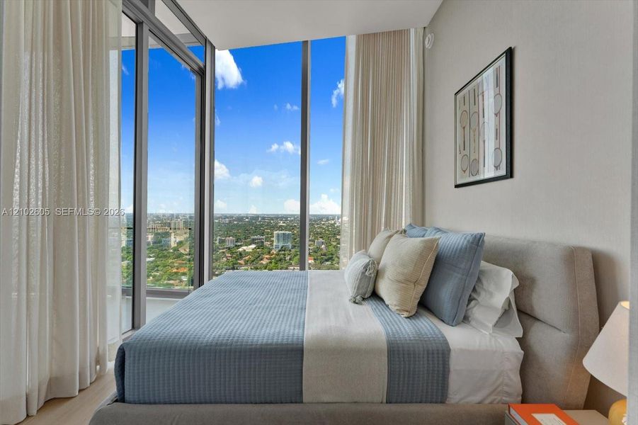 Furnished interior view inside a new home in , Miami (Image 14).