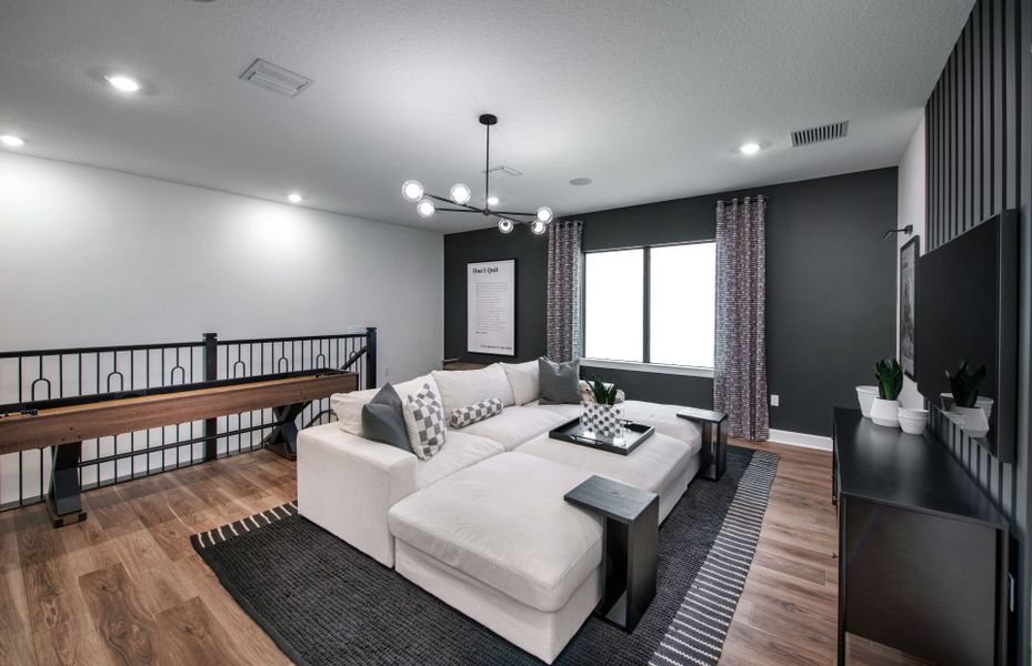 Furnished interior view inside a new home in Greyhawk Landing, Lake Worth (Image 14).