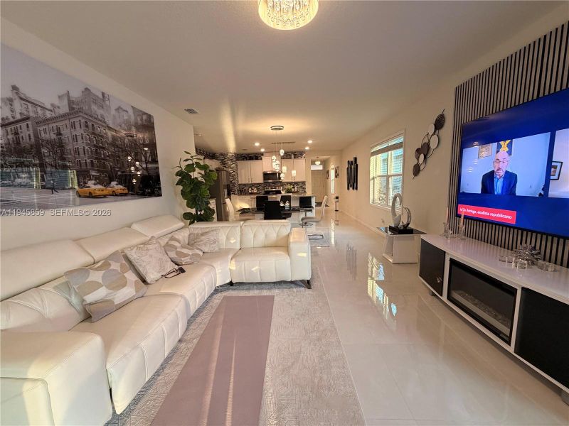 Furnished interior view inside a new home in , Port St. Lucie (Image 4).