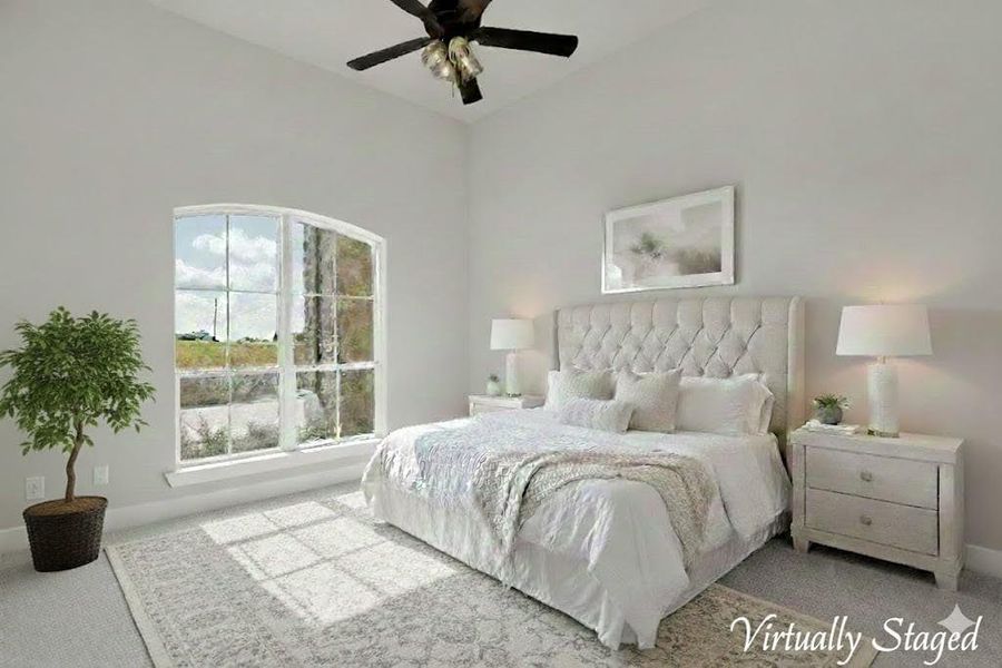 Furnished interior view inside a new home in , Aledo (Image 18). Furnished interior view inside a new home in , Aledo (Image 18).