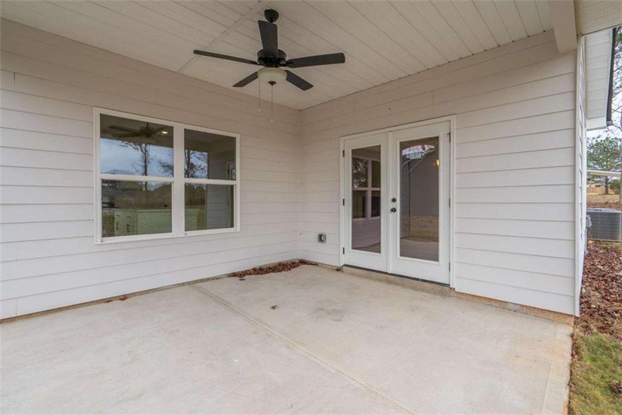 Exterior details and patio area of a home in , Good Hope (Image 4).