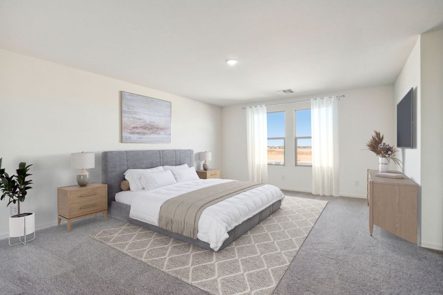 Representative furnished interior of a home built from the Eclipse by Starlight Homes in Stonebridge Manor, Waddell (Image 10).