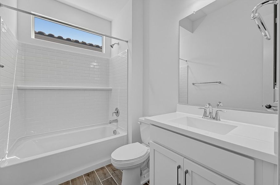 Furnished interior view inside a new home in Combs Ranch, San Tan Valley (Image 11).