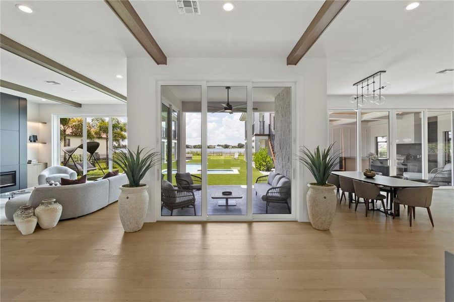 Furnished interior view inside a new home in Windermere, Windermere (Image 15).