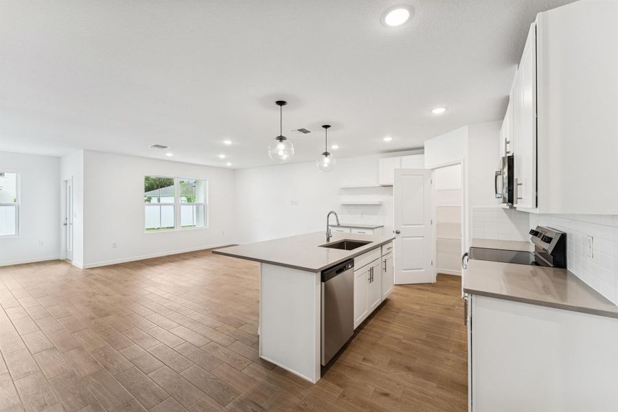 Furnished interior view inside a new home in Aspire at Palm Bay, Palm Bay (Image 9).