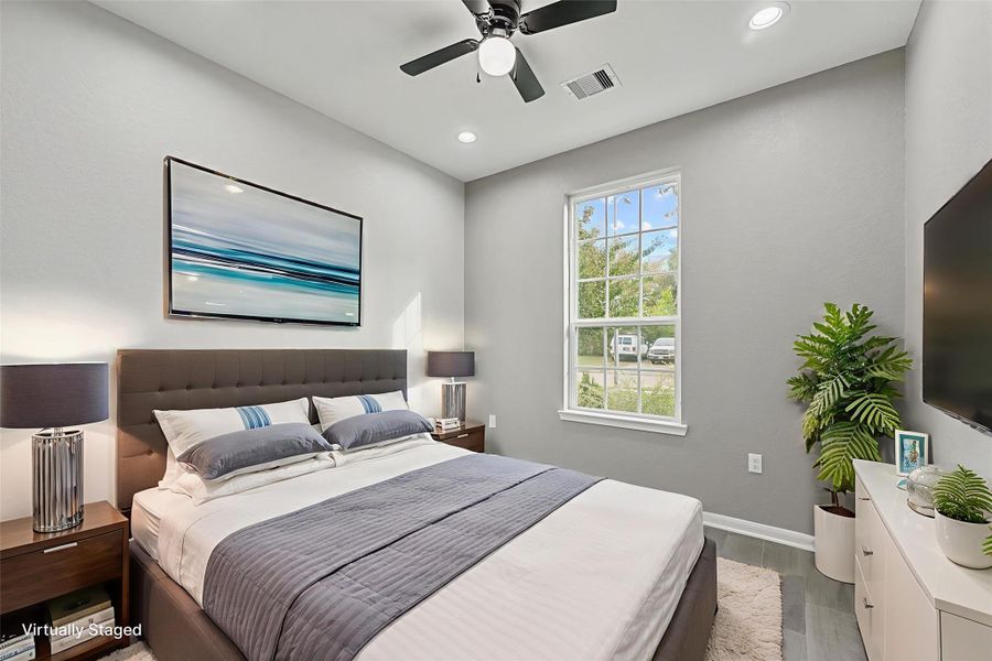 Furnished interior view inside a new home in , Houston (Image 7).