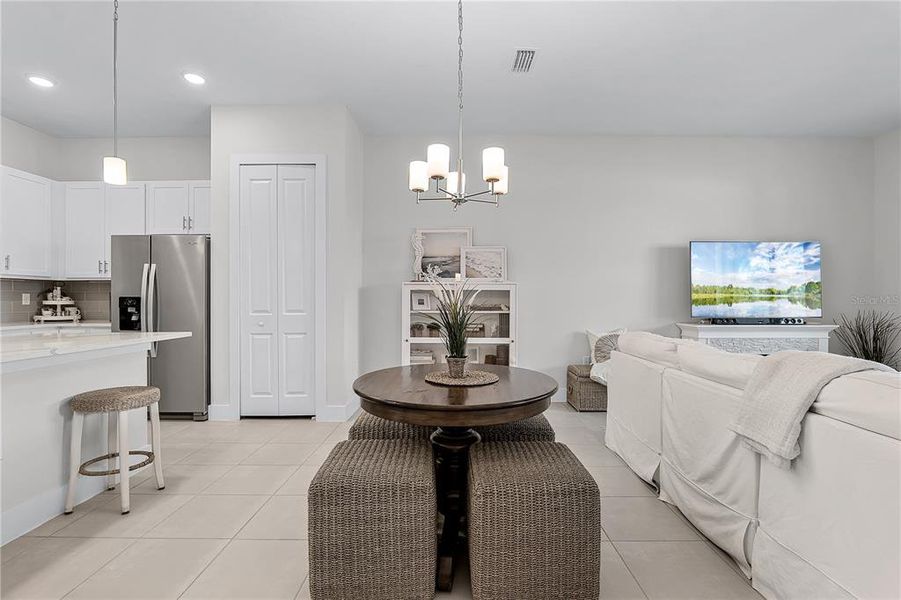 Furnished interior view inside a new home in Brentwood Landing, Oviedo (Image 35). Furnished interior view inside a new home in Brentwood Landing, Oviedo (Image 35).