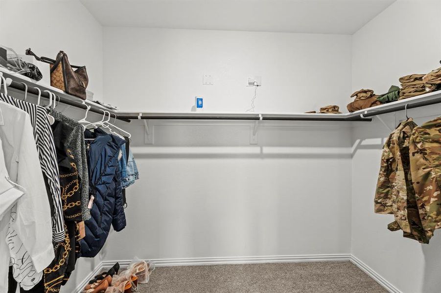 Furnished interior view inside a new home in Briarwood Hills - Highland Series, Forney (Image 32). Furnished interior view inside a new home in Briarwood Hills - Highland Series, Forney (Image 32).