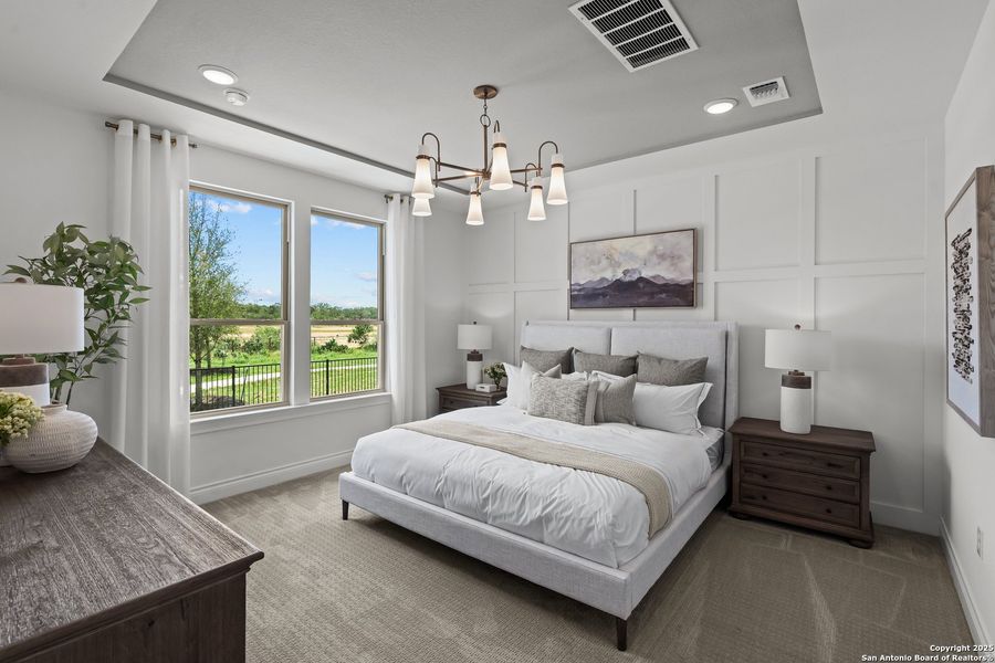 Furnished interior view inside a new home in Del Webb New Braunfels at Veramendi, New Braunfels (Image 5).