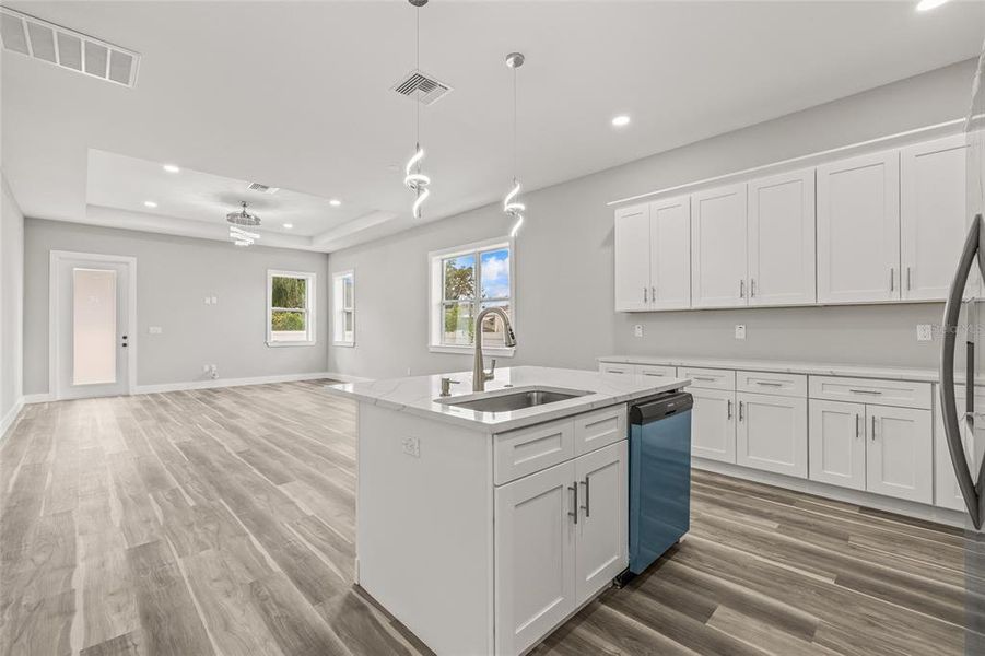 Furnished interior view inside a new home in , Tampa (Image 10).