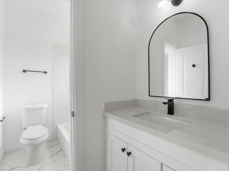 Furnished interior view inside a new home in , Houston (Image 20).