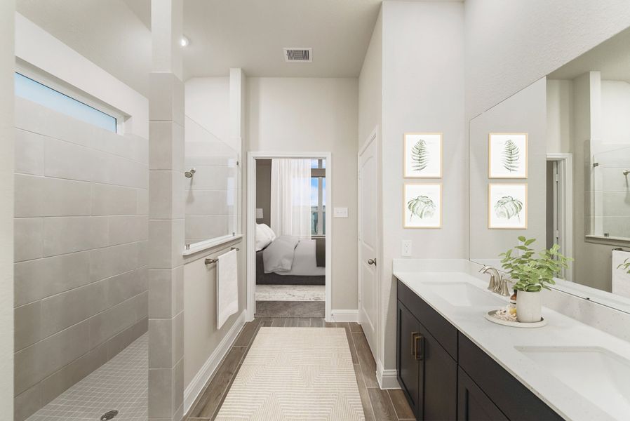 Representative furnished interior of a home built from the Belissimo by Beazer Homes in Bridgeland: Signature Collection, Cypress (Image 5).