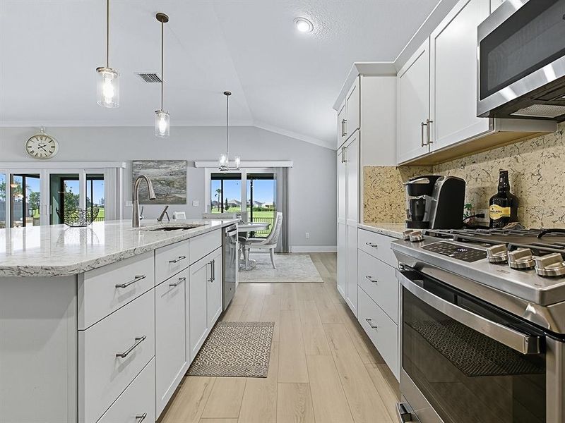 Furnished interior view inside a new home in , The Villages (Image 47). Furnished interior view inside a new home in , The Villages (Image 47).