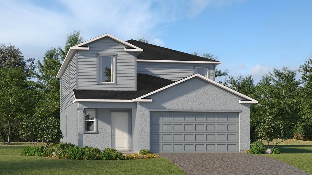 A traditional-inspired exterior A traditional-inspired exterior