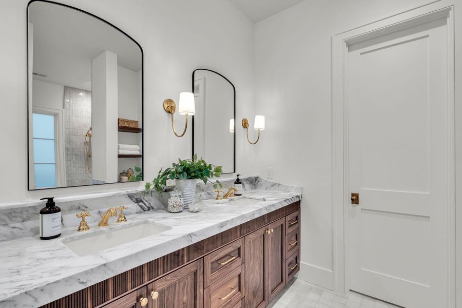 Furnished interior view inside a new home in , Mount Pleasant (Image 42).