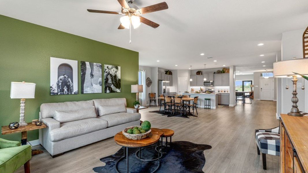 Furnished interior view inside a new home in Morningstar, Fort Worth (Image 17).