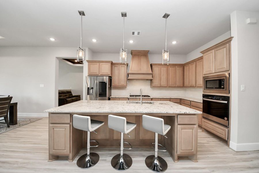 Furnished interior view inside a new home in Sienna 70', Missouri City (Image 24). Furnished interior view inside a new home in Sienna 70', Missouri City (Image 24).