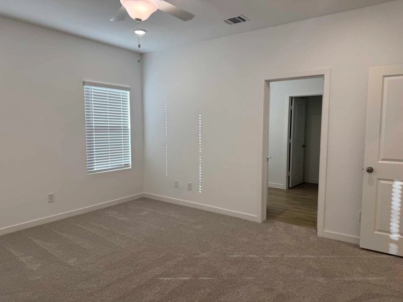 Primary Bedroom Construction Progress