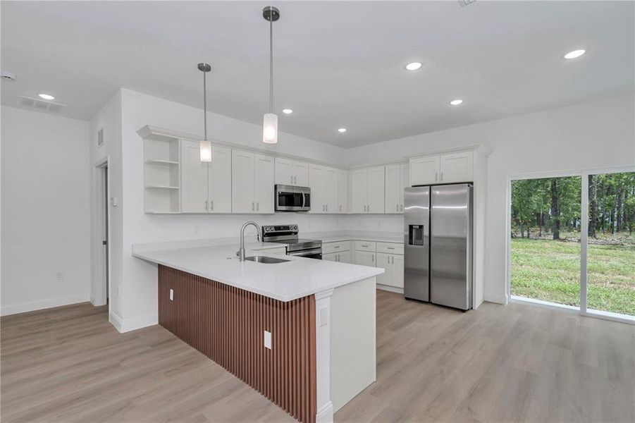 Furnished interior view inside a new home in , Citrus Springs (Image 11).
