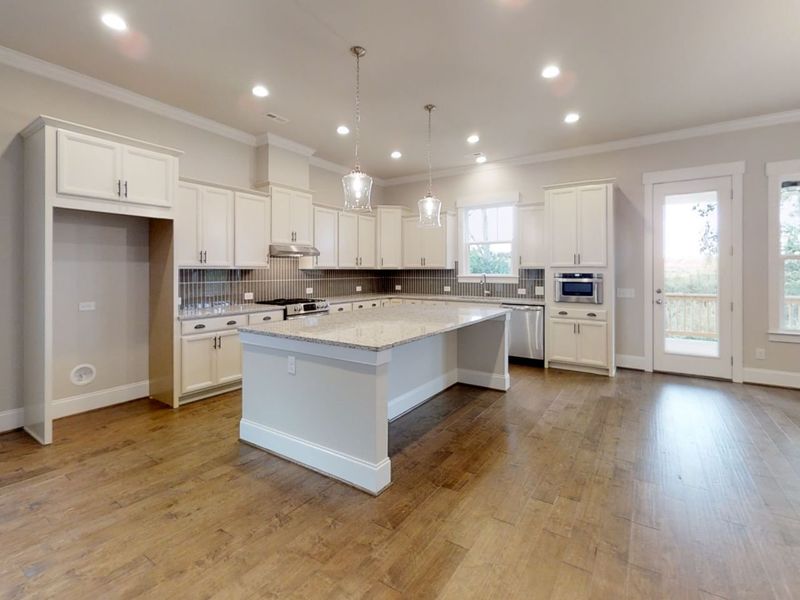 Representative furnished interior of a home built from the The Riposo by Avencia Homes in Riverwalk, Rock Hill (Image 3).