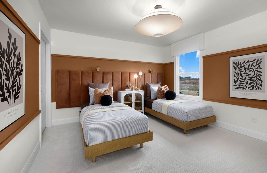 Representative furnished interior of a home built from the Mystique by Del Webb in Del Webb New Braunfels at Veramendi, New Braunfels (Image 36).