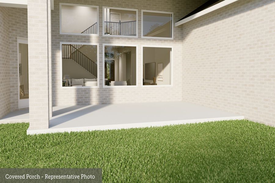 Representative exterior details of a home built from the The Micah by David Weekley Homes in Briarley, Montgomery (Image 2). Representative exterior details of a home built from the The Micah by David Weekley Homes in Briarley, Montgomery (Image 2).