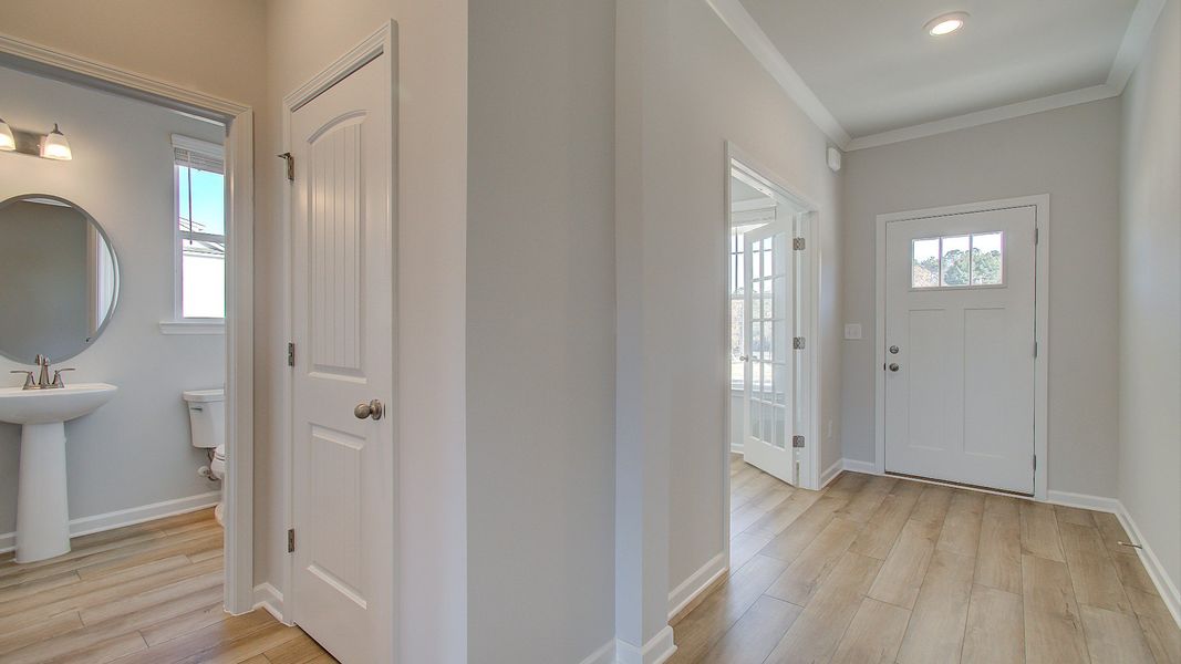 Furnished interior view inside a new home in McClure Farms, Columbia (Image 5). Furnished interior view inside a new home in McClure Farms, Columbia (Image 5).