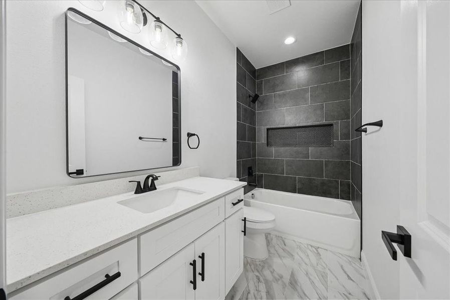 Furnished interior view inside a new home in , Granbury (Image 8). Furnished interior view inside a new home in , Granbury (Image 8).