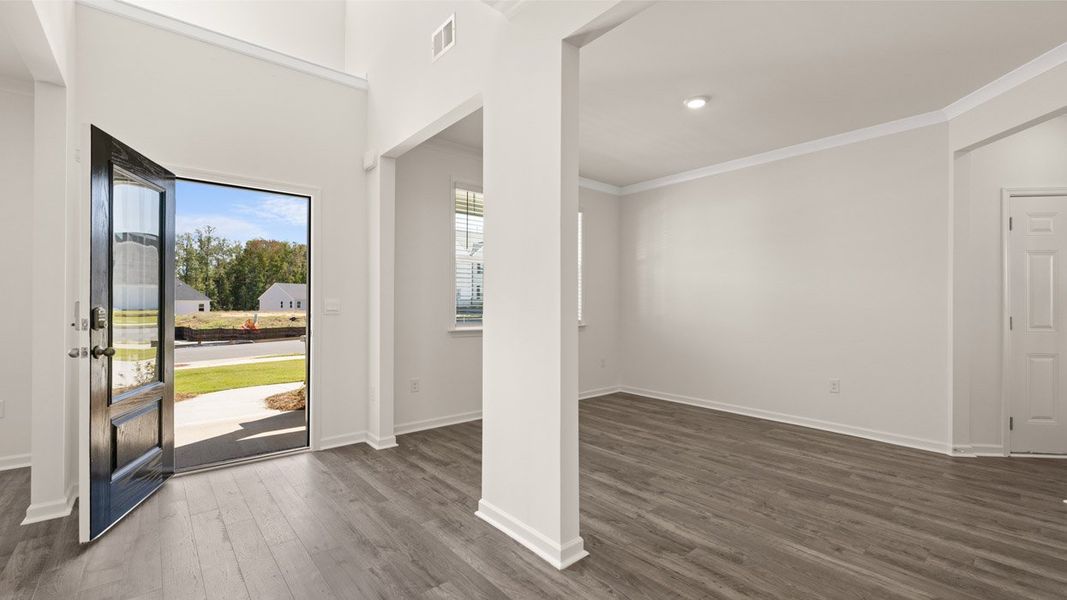 Spacious, unfurnished interior of a new home in Independence, Loganville (Image 40). Spacious, unfurnished interior of a new home in Independence, Loganville (Image 40).